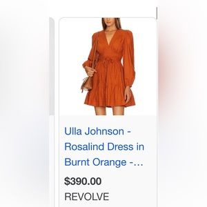 Lula Johnson dress worn one time